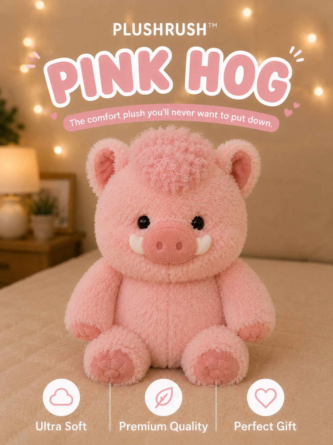 PlushRush™ Hog