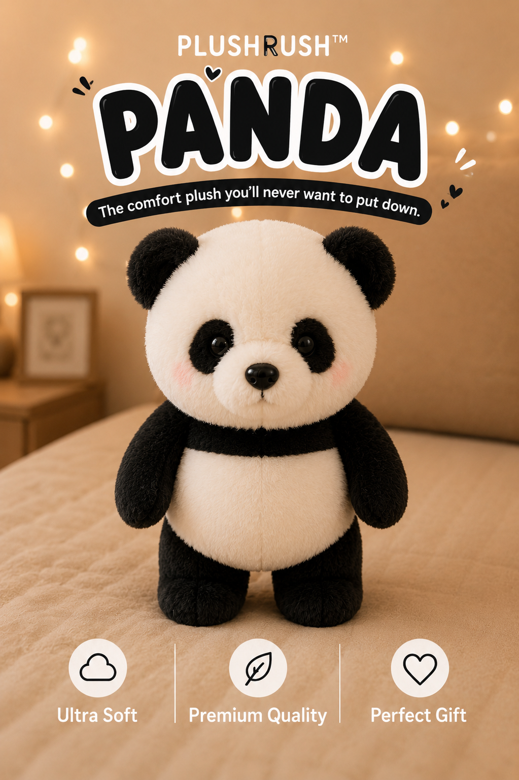 PlushRush™ Panda