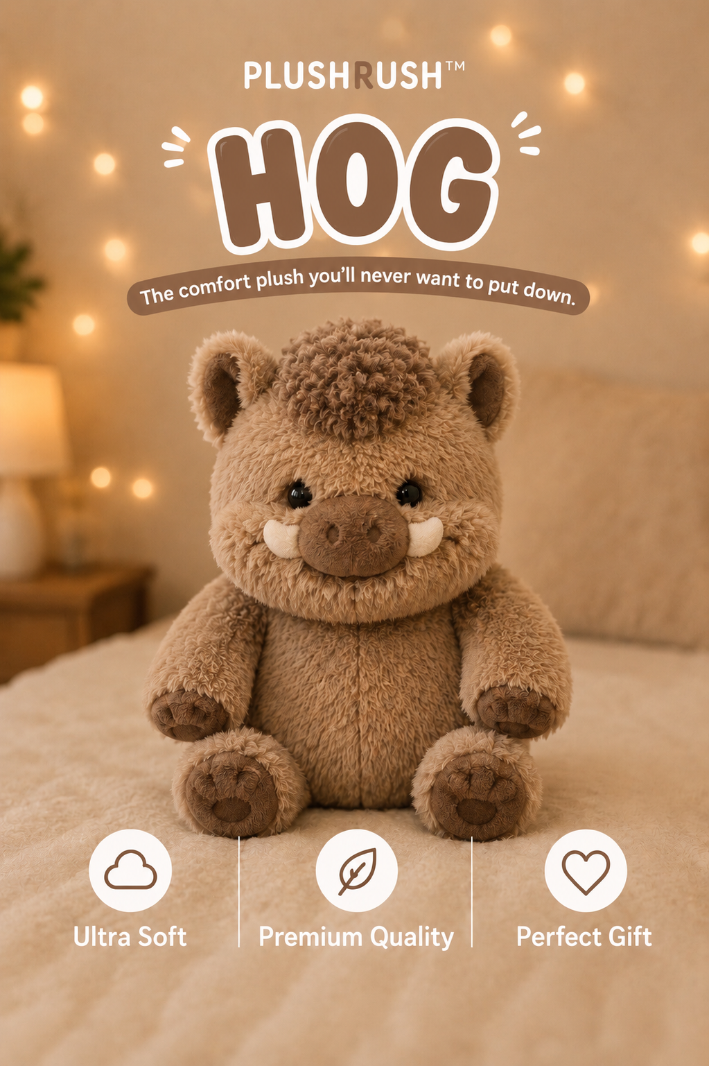 PlushRush™ Hog